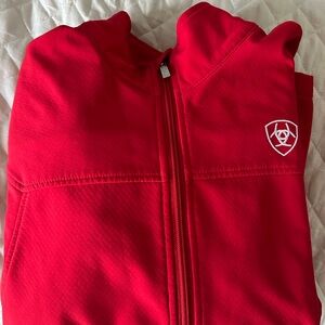 it has a small stain but not noticeable at all